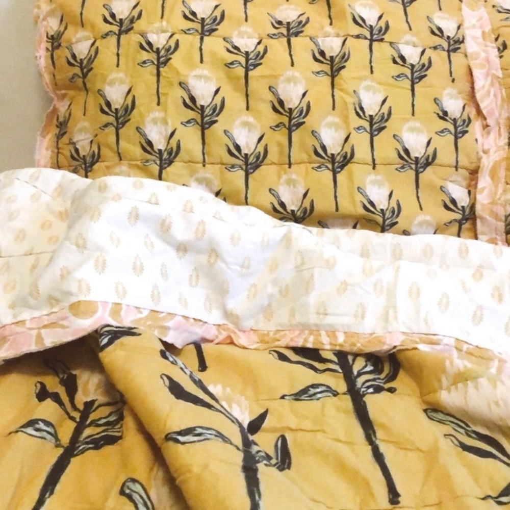 Opalhouse Twin Desert Rose Pieced Quilt